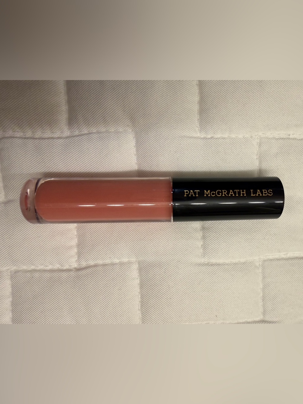 Pat McGrath Rose Nude Lip Gloss - Soft Peachy Pink mini